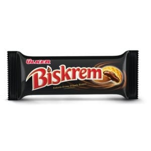 Ulker Biskrem Cookies with Chocolate Cream 100 g / Ülker biskrem Çikolata Krem 100 g