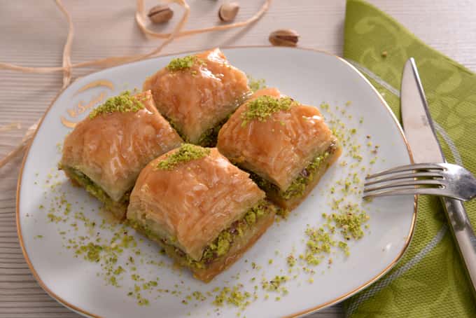 Seyidoglu Diabetic Baklava With Stevia Pistachio 454 g / Seyidoğlu ...