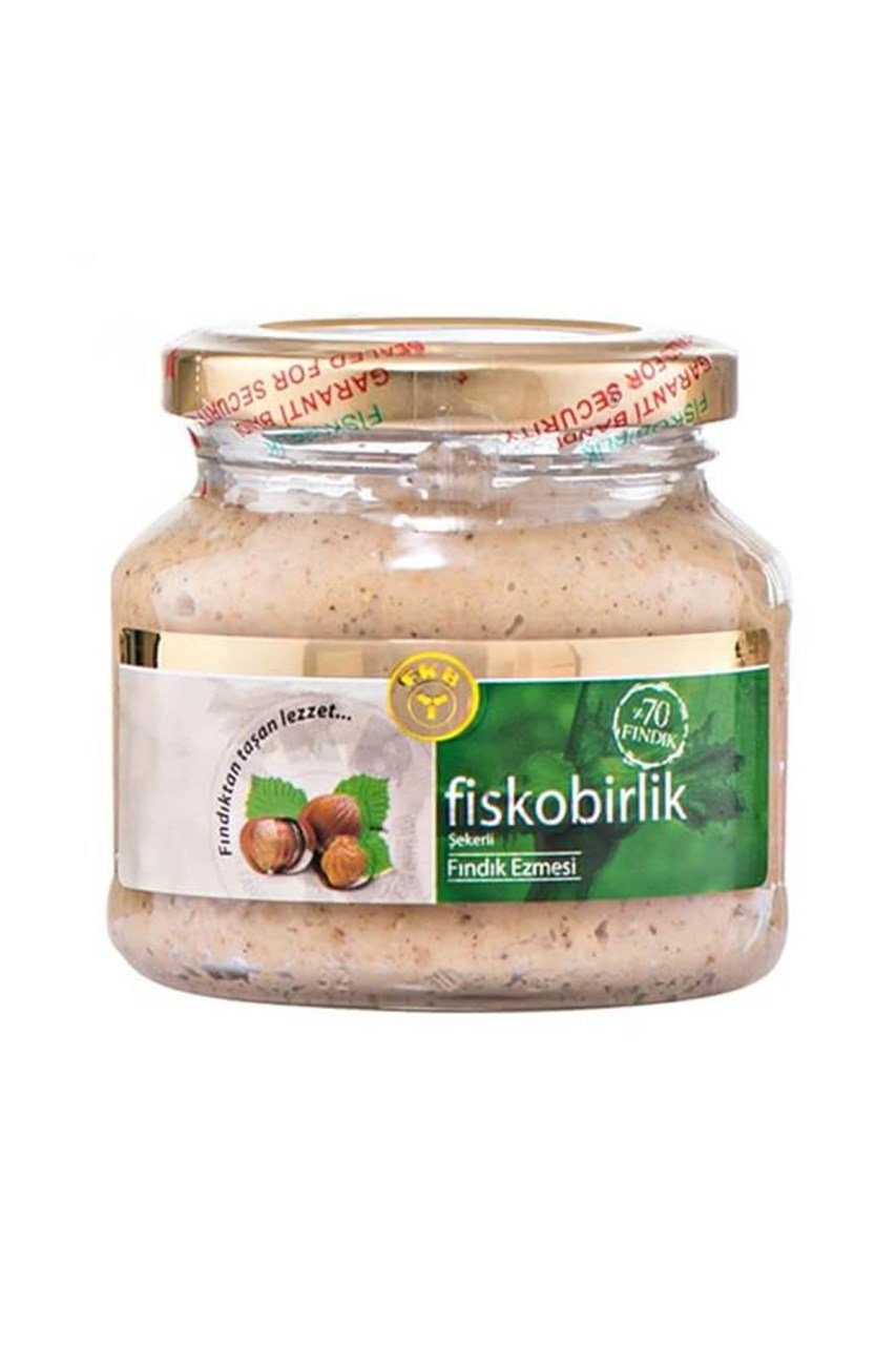 Turkish Hazelnuts Paste With Sugar - 300 Grs By Fiskobirlik